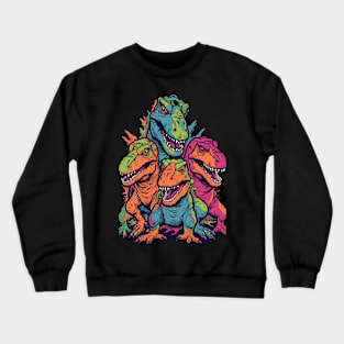 T-Rex Dinosaurs Crewneck Sweatshirt